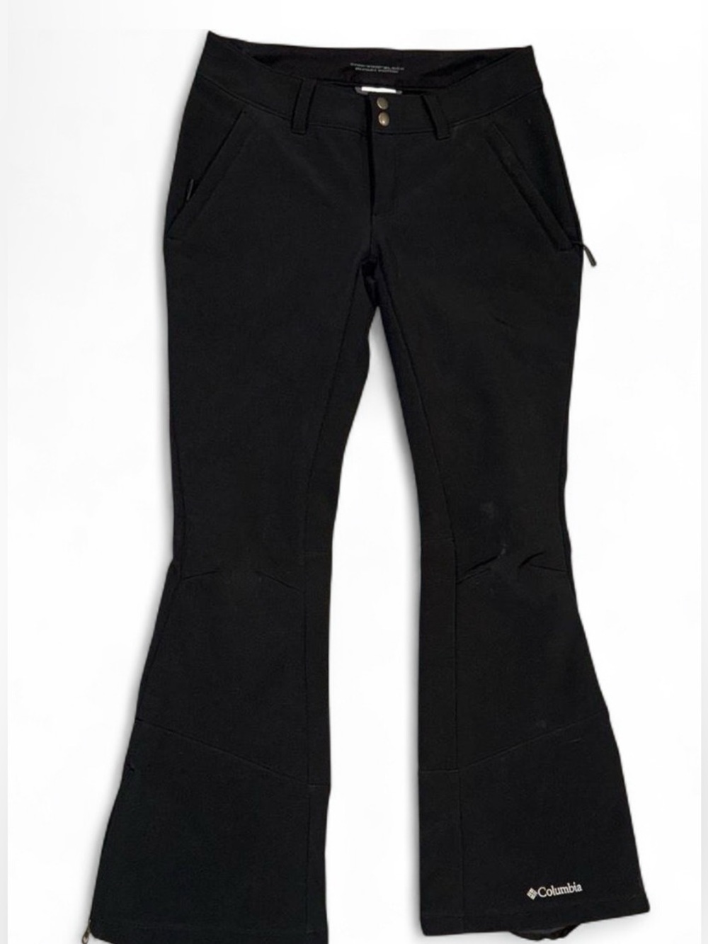 Columbia Omni-Wind Block Snow Pants Windproof Ski Breathable Bootcut Flare 8
